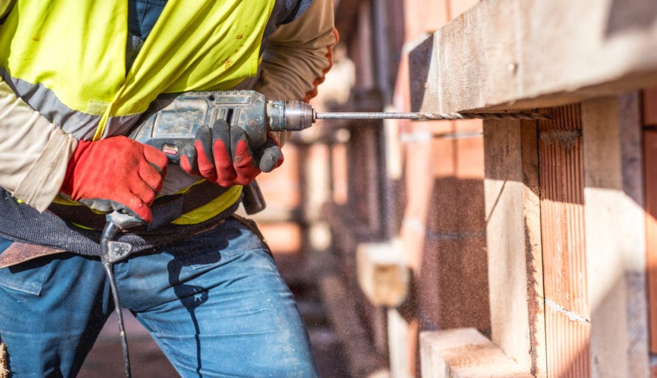 Powerdrill on Construction