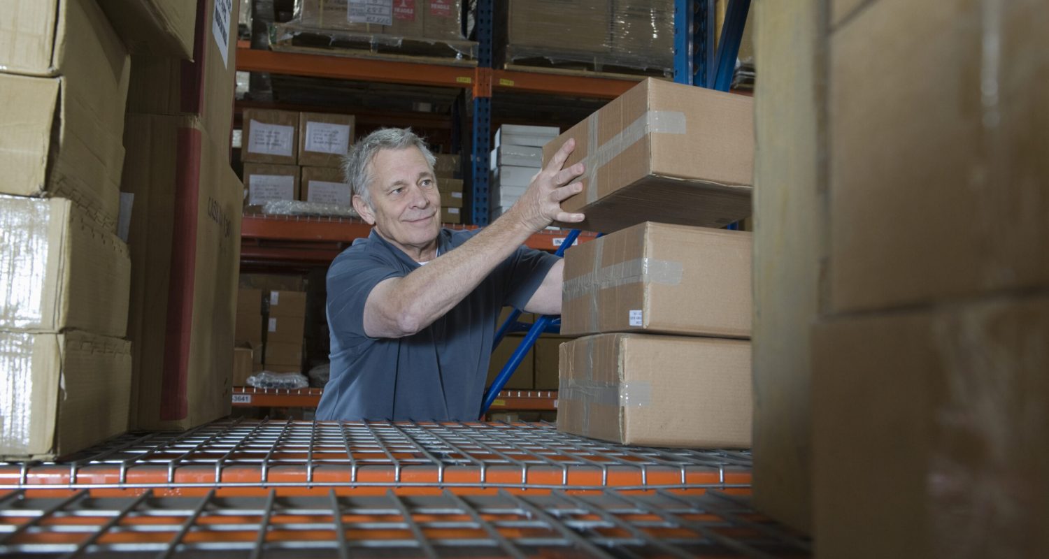 Beacon Mutual Warehouse storage racking